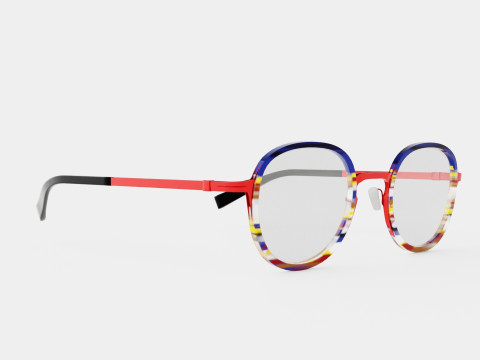 JF Rey - JF2846 0530 Glasses 3D Model