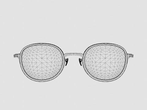 JF Rey - JF2846 0530 Glasses Modelo 3D