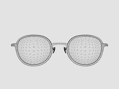 JF Rey - JF2846 0530 Glasses 3D Model
