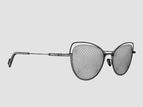 JF Rey - JF2849 2023 Glasses 3D Model