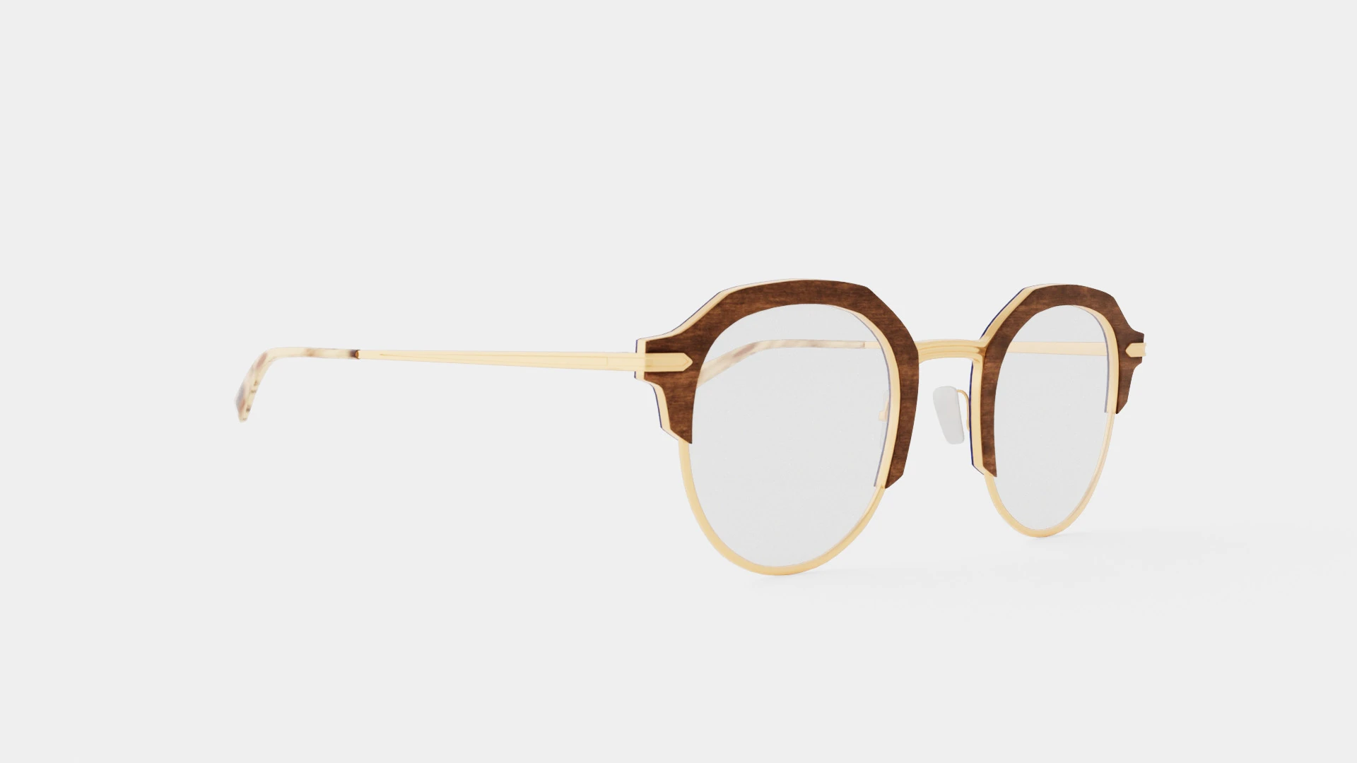 JF Rey - JF2861 9050 Glasses 3D Model .c4d .max .obj .3ds .fbx .stl .blend 