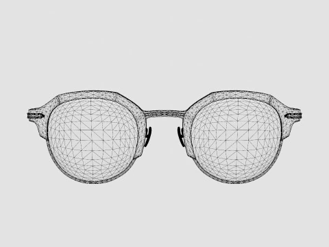 JF Rey - JF2861 9050 Glasses 3D Model
