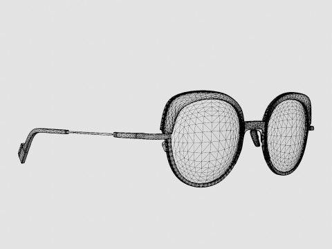 JF Rey - JF2866 0530 Glasses 3D 모델