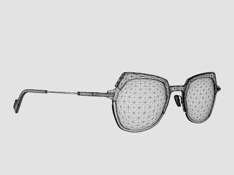 JF Rey - JF2867 0090 Glasses Model 3D
