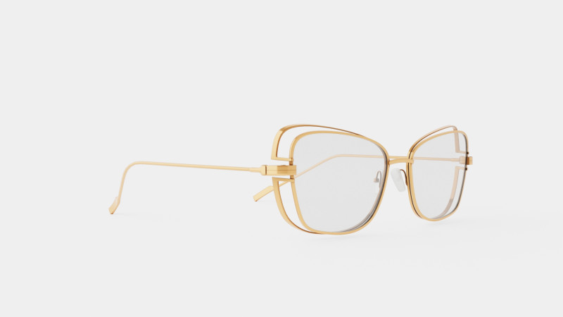 JF Rey - JF2886 4555 Glasses 3D Model .c4d .max .obj .3ds .fbx .stl .blend