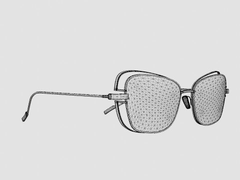 JF Rey - JF2886 4555 Glasses 3D Model