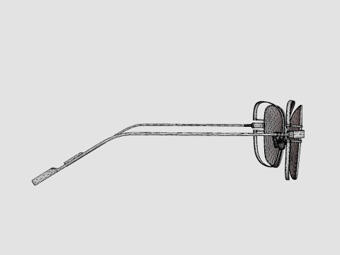 JF Rey - JF2886 4555 Glasses 3D Model