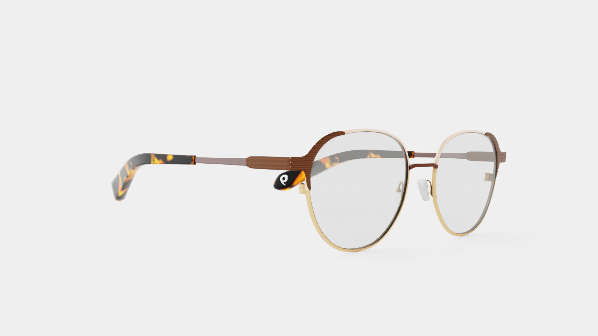 JF Rey Petite - PM061 8095 Glasses 3D Model .c4d .max .obj .3ds .fbx .stl .blend 