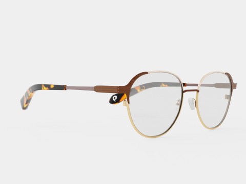 JF Rey Petite - PM061 8095 Glasses 3D Model