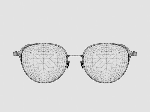 JF Rey Petite - PM061 8095 Glasses 3D Model