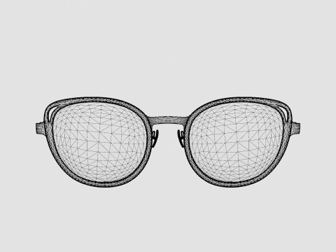 JF Rey Petite - PM062 3009 Glasses 3D 모델