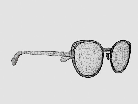 JF Rey Petite - PM062 3009 Glasses 3D 모델