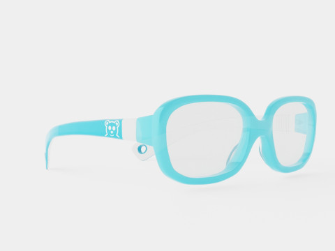 Kids by Safilo - SA 0002 GUB Glasses 3D Model