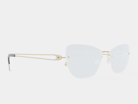 Lindberg - Spirit SPI2209D PGT temple 602 Glasses 3D Model