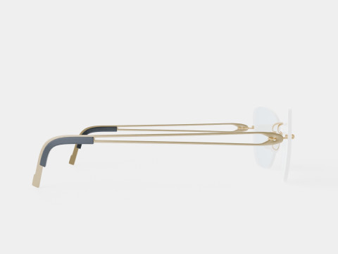 Lindberg - Spirit SPI2209D PGT temple 602 Glasses 3D Model