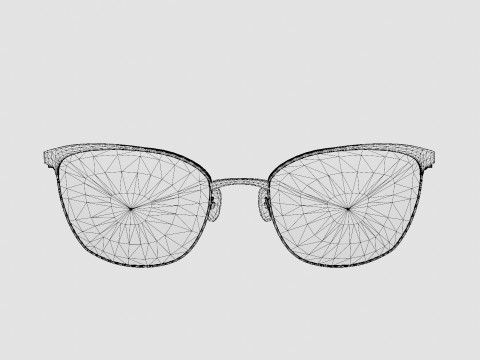 Longchamp - LO2111 303 Glasses 3D-Modell