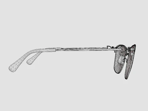 Longchamp - LO2111 604 Glasses 3D Model