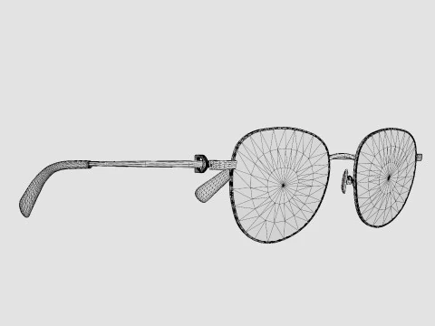 Longchamp - LO2127 035 Glasses 3D Model