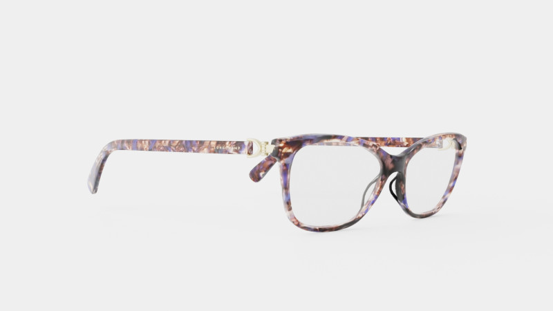 Longchamp - LO2633 625 Glasses 3D Model .c4d .max .obj .3ds .fbx .stl .blend 