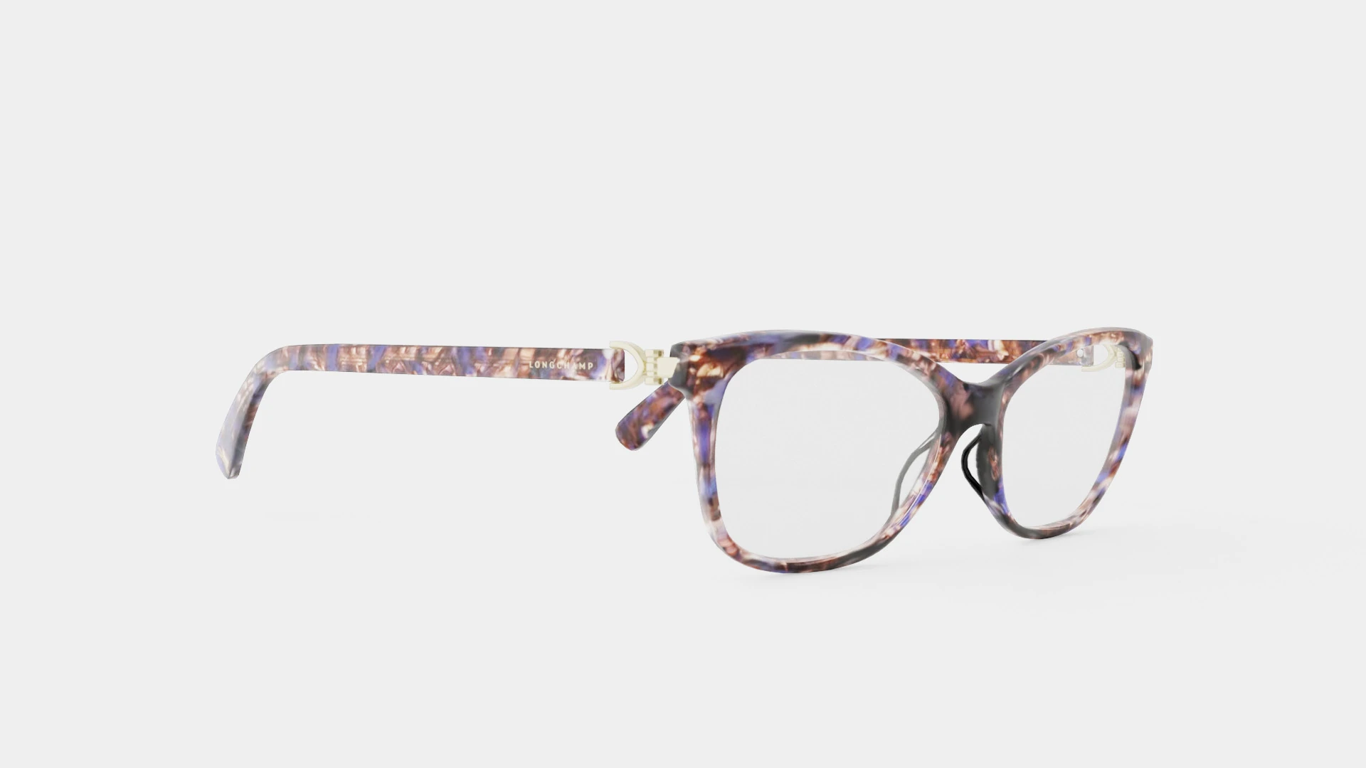 Longchamp - LO2633 625 Glasses 3D Model .c4d .max .obj .3ds .fbx .stl .blend 