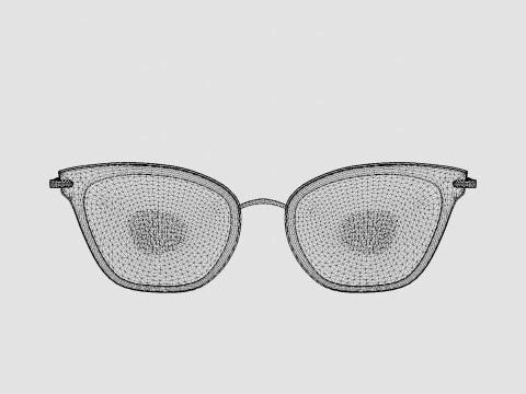 Longchamp - LO2635 305 Glasses 3D Model