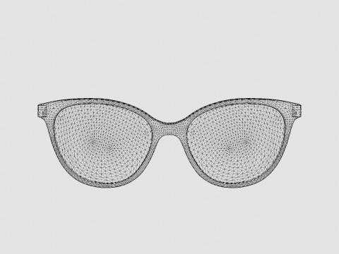 Longchamp - LO2637 004 Glasses 3Dモデル