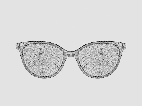 Longchamp - LO2637 004 Glasses 3D Model