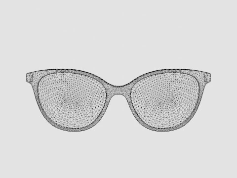 Longchamp - LO2637 273 Glasses 3D Model