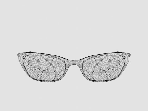 Longchamp - LO2639 036 Glasses 3D Model