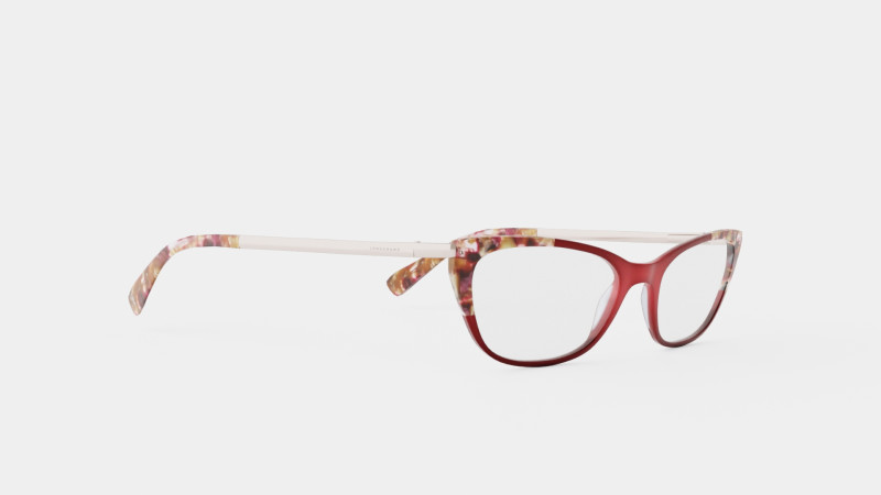 Longchamp - LO2639 611 Glasses 3D 모델 .c4d .max .obj .3ds .fbx .stl .blend