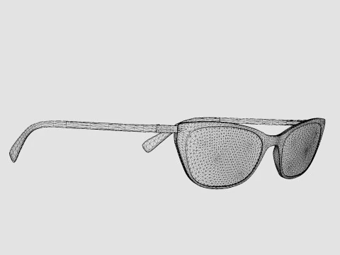 Longchamp - LO2639 611 Glasses 3D Model
