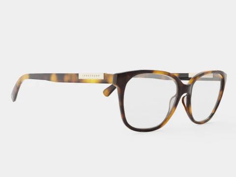 लॉन्गचैम्प - LO2644 214 चश्मा 3D मॉडल