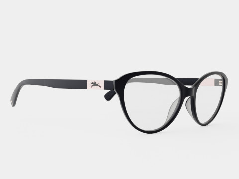 Longchamp - LO2656 001 Glasses 3D Model