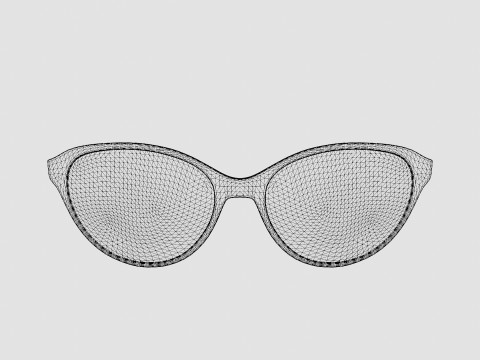 Longchamp - LO2656 001 Glasses 3D Model