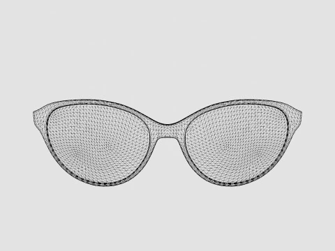 Longchamp - LO2656 001 Glasses 3D Model