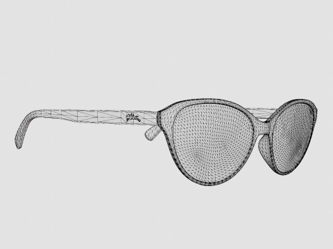 Longchamp - LO2656 001 Glasses 3D Model