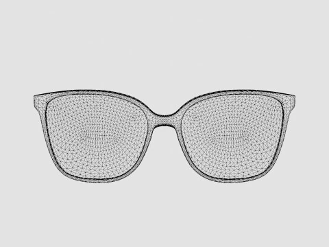 Longchamp - LO2656 214 Glasses 3D Model