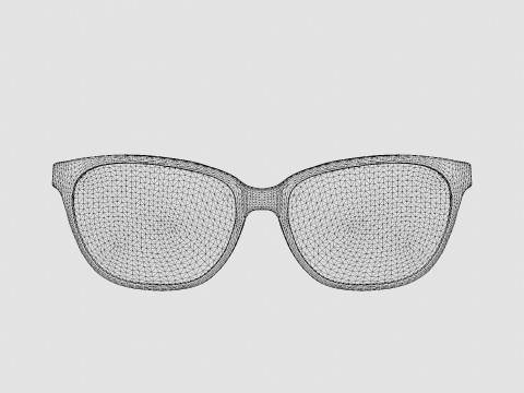 Longchamp - LO2657 001 Glasses 3D Model