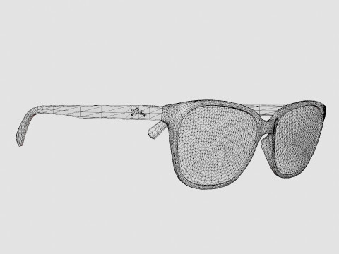 Longchamp - LO2657 001 Glasses 3D Model