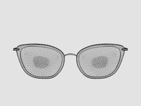 Longchamp - LO2660 035 Glasses 3D Model