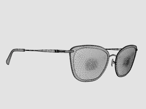 Longchamp - LO2660 035 Glasses 3D Model