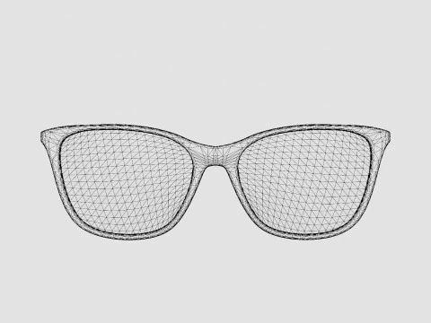 M Missoni - MMI 0015 3IF Glasses 3D Model