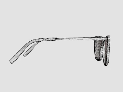M Missoni - MMI 0015 3IF Glasses 3D Model