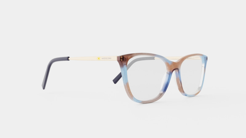M Missoni - MMI 0015 3LG Glasses 3D Model .c4d .max .obj .3ds .fbx .stl .blend 