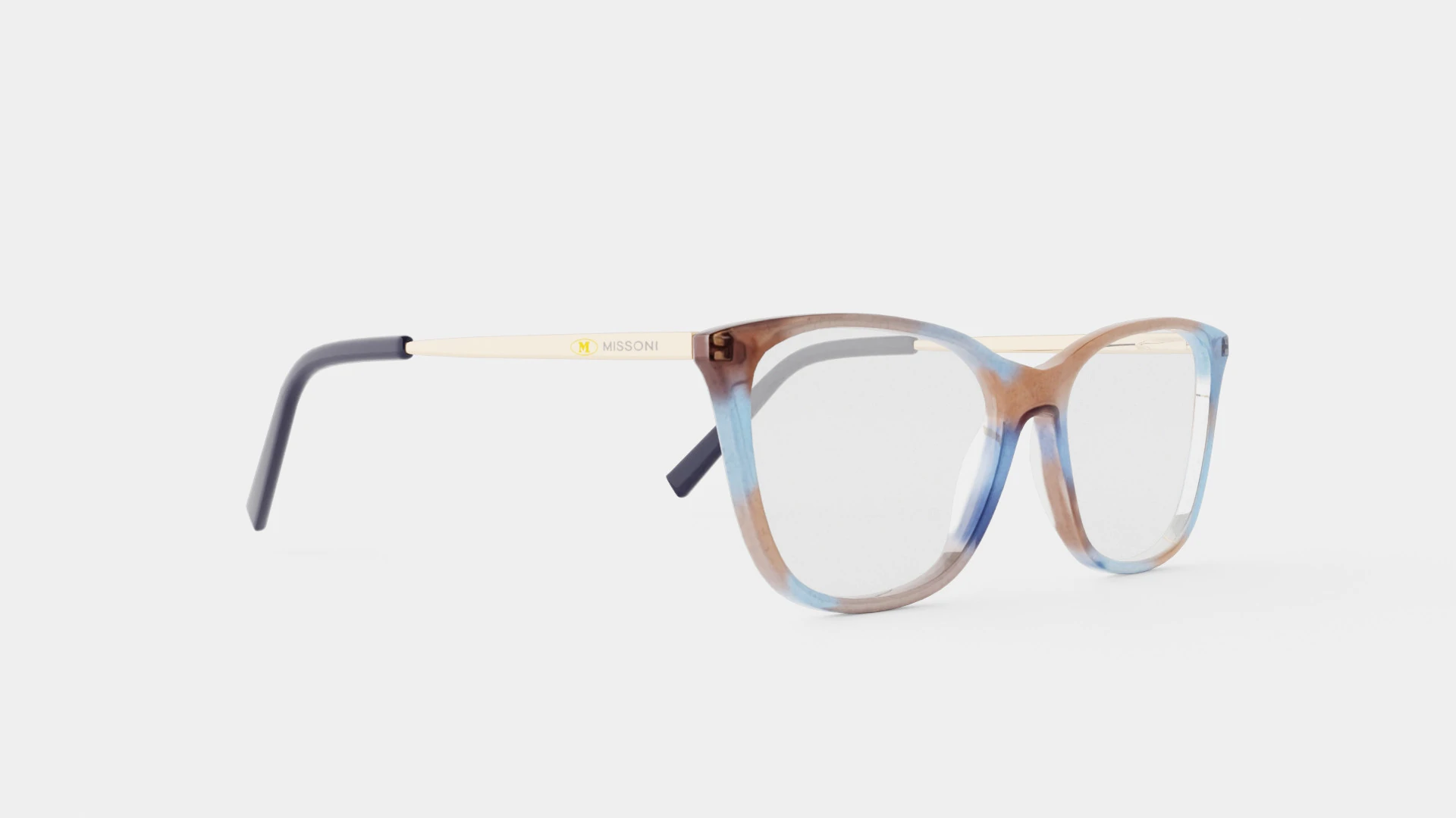 M Missoni - MMI 0015 3LG Glasses 3D Model .c4d .max .obj .3ds .fbx .stl .blend 