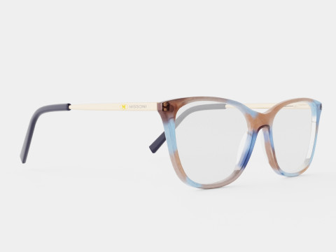 M Missoni - MMI 0015 3LG Glasses Modelo 3D