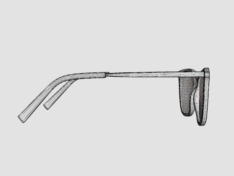 M Missoni - MMI 0015 3LG Glasses 3D Model