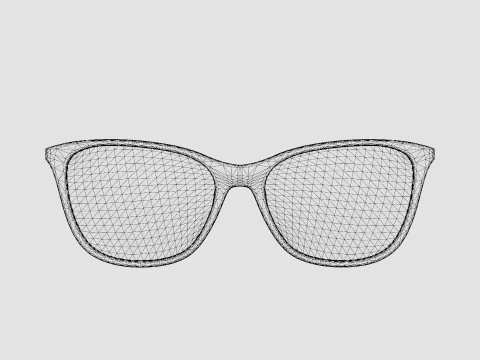 M Missoni - MMI 0015 807 Glasses 3D Model