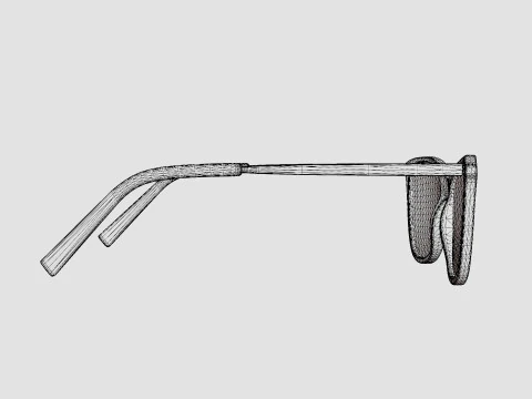 M Missoni - MMI 0015 807 Glasses 3D Model
