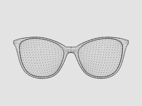 M Missoni - MMI 0016 807 Glasses Modelo 3D